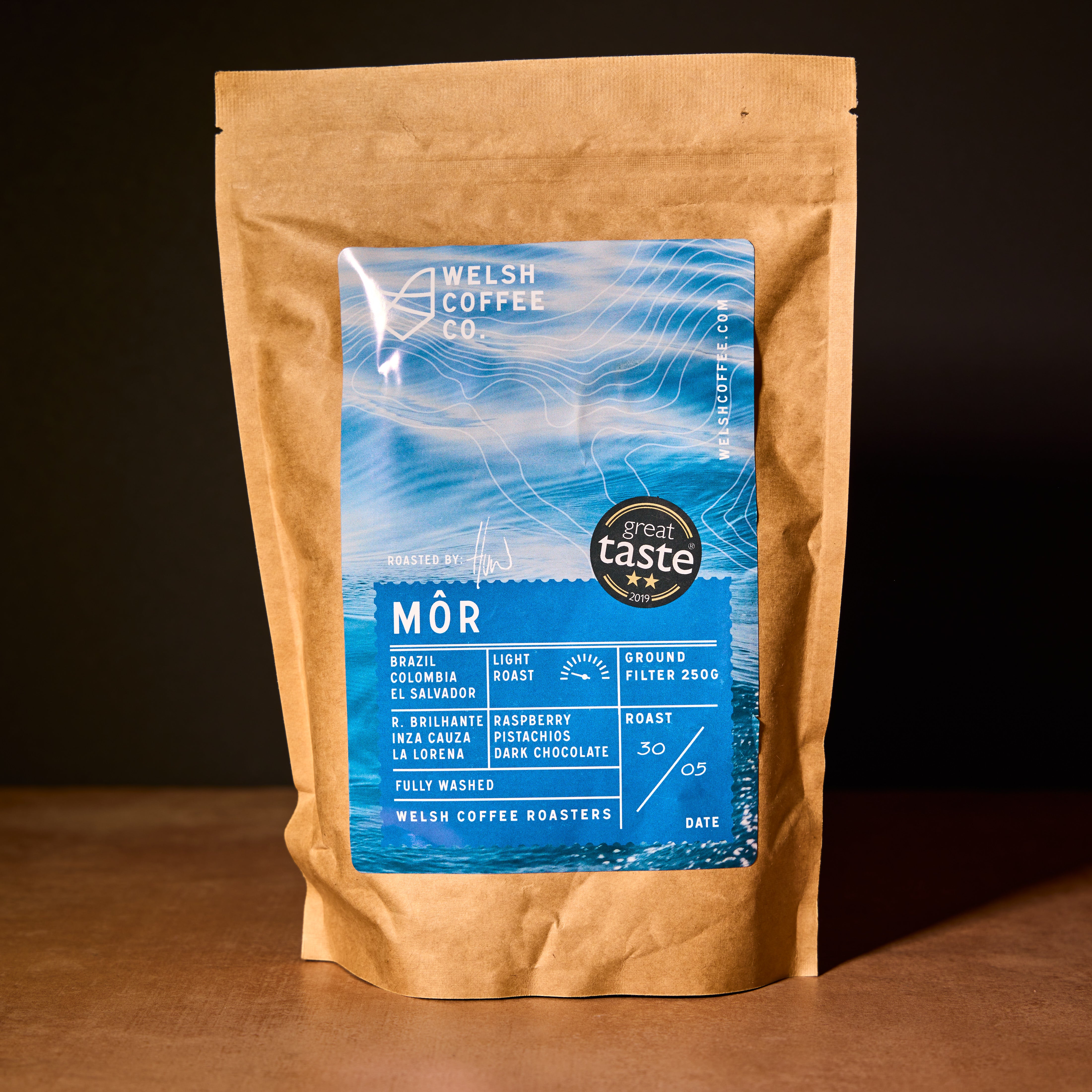 Welsh Coffee Co. Môr Gower ground coffee, 250g